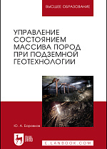 Управление состоянием массива пород при подземной геотехнологии, Боровков Ю.А., Издательство Лань.