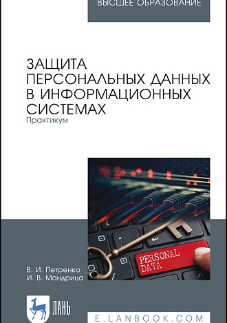 Защита персональных данных в информационных системах. Практикум, Петренко В. И., Мандрица И. В., Издательство Лань.