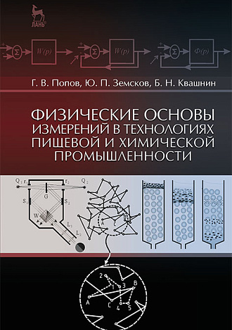 Физические основы измерений в технологиях пищевой и химической промышленности, Попов Г.В., Земсков Ю.П., Квашнин Б.Н., Издательство Лань.