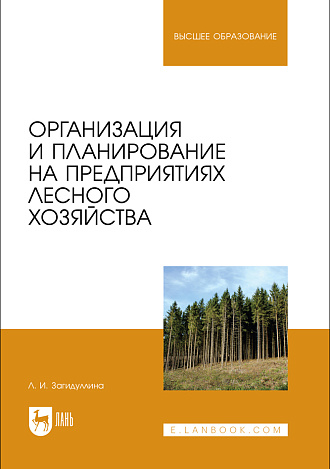 Организация и планирование на предприятиях лесного хозяйства, Загидуллина Л. И., Издательство Лань.