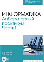Информатика. Лабораторный практикум. Часть 1, Галыгина И. В., Галыгина Л. В., Издательство Лань.